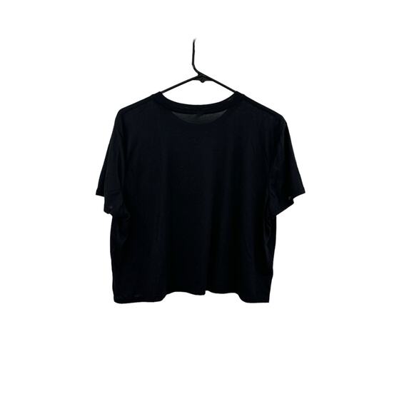 Bella + Canvas Shirt Womens XL Guy Fieri Flavortown Cropped Black - Picture 2 of 3